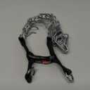 Supet Prong Collar for Dogs, Adjustable Dog Choke Collar Adjustable Dog Pinch Collar with Quick Release Buckle for Small Medium Large Dogs(Packed with One Extra Links) (Metallic)