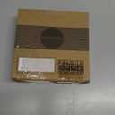 Americanflat 5x5 Picture Frame with Shatter-Resistant Glass - Set of 2 - Streamline Collection - Thin Border Square Frame for Tabletop and Wall - Hanging Hardware and Easel Stand Included - Black