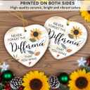 3 x Thank You Gifts for Women 2025, Appreciation Gifts for Coworkers Colleague Boss, Retirement Gift for Woman Man, Motivational Team Gift for Employees, Ceramic Retirement Ornament