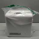 Iceblue Mini Fridge, Retro 4 Liter /6 Cans Tiny Fridge, AC Plug & 12V Car Charger Small Refrigerator, Compact & Portable 4A Cooling Mini Refrigerator for Bedroom, Car, Office, Dorm, Gift (White)