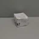 Gisafai 8 Pieces Garage Door Track Jamb Bracket Reinforcement Garage Door Track Steel Bracket Replacement with 16 Sets Screw and Nut Fittings