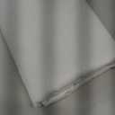 NICETOWN Faux Linen Door Curtain Panel, French Door Curtains Blackout Thermal Insulated Sidelight Privacy Panels for Window/Living Room/Doorways (25W by 72L inches, 1 Panel, Greyish White)