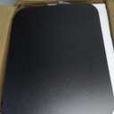 GOYLSER C Shaped Tv Trays Living Room End Table End Stand, Black Minimalist Wooden c Table for Sofa, Height Adjustable Tv Tray Tables Swivel Side Table for Dinner Eating