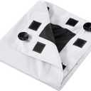 Amazon Basics Portable Room Darkening Light Blocking Blackout Curtain Shade with Suction Cups, 100% Polyester, 50"W x 78"L,White, 1-Pack