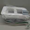 Delamu 2 Sets of 3-Tier Bathroom Under Sink Organizers and Storage, Multi-Purpose Stackable Pantry Organization and Storage, Pull Out Clear Kitchen Bathroom Cabinet Organizer with Movable Dividers