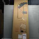 SUNQUEEN 58"x19" Floor Mirror Full Length, Arched Full Length Mirror with Stand, Full Body Mirrors for Bedroom Living Room or Cloakroom Black
