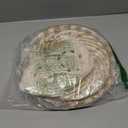 Anglechic 15 Pcs Boho Wall Basket Decor Woven Rattan Seagrass Wall Decor Hanging Rustic Farmhouse Western Art Decoration for Nursery Living Room Bedroom Home Kitchen(Grey White Style)