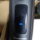 Panasonic Electric Razor for Men, Electric Shaver for Men, ARC5 with Premium Automatic Cleaning and Charging Station, Wet Dry Shaver, Cordless Razor, with Pop-Up Trimmer ES-LV97-K, Black