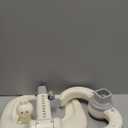 Jfxgjuv Adjustable Baby Shower Stand with Anti-Slip Base, Baby Bath With Stand, 6-36 Months Toddler Shower Standing Support, Bath Shower Standing Support, Easy Setup, Safe Design (Upgraded-Rabbit)