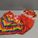 STIOEDYUAN Kids Mexico Costume for Girl Senorita Blouse Dance Dress Cinco De Mayo Folklorico Flower Headwear Halloween. 57in