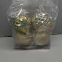 SHareconn 4ct 6 Inch Large Christmas Tree Balls Ornaments, Colored Shatterproof Plastic Decorative Baubles Decorations for Xmas Tree Decor Holiday Party Wedding Decoration (Gold, 150mm)