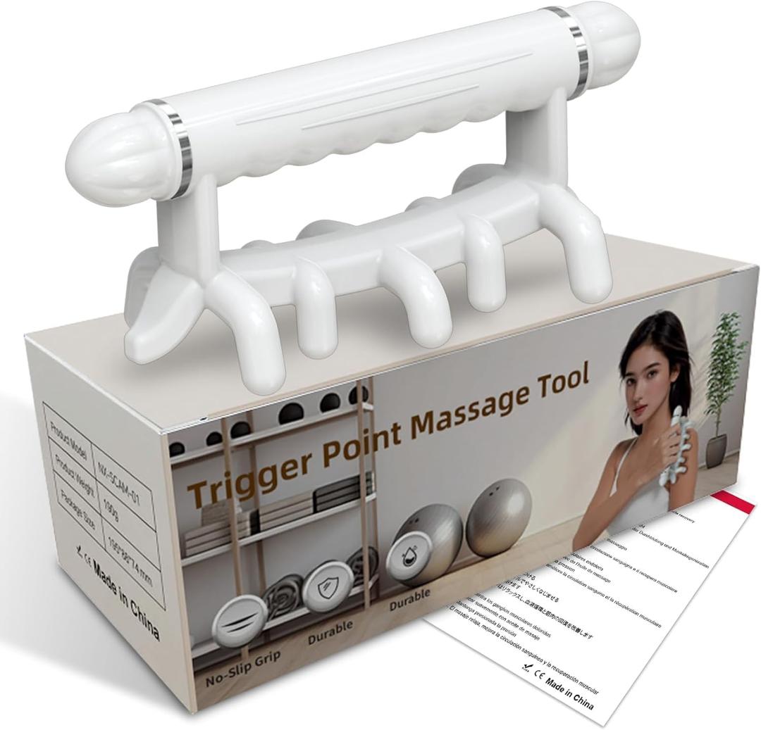 Lnoyui Fascia Massage Tool Blaster for Cellulite,Trigger Points Massage Tools,Neck Back and Shoulder Message Stick  Cellulite Massager,Gifts for Women Men