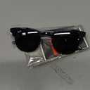 Ray-Ban RB3016 Clubmaster Square Sunglasses (Wrinkled Black on Black/Dark Grey)