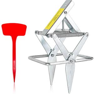 Upgrade Mole Traps That Work Best Trap Scissor with Longer Spring, Durable and Reusable Easy Mole Trap for Lawn Protection