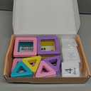Toddler Girl Toys, Magnetic Tiles Basic Set, Birthday Gifts Ideas for Girls Age 3-5, Magnetic Building Blocks, Magnet STEM Montessori Toddler Kids Christmas Toys Gifts for 3 4 5 6 7 Year Old Girls