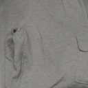 QINSEN Womens Elastic Waist Long Pants Thick Fleece Sweatpants for Winter Leisure Grey S