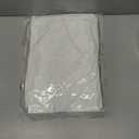 Smiry 2 Pack Rectangle Picnic Table Cloth, Waterproof Elastic Fitted Tablecloths, Washable Polyester Rectangular Patio Table Cover for Camping, Indoor and Outdoor (White, 30"x72")