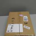 Modern Semi Flush Mount Ceiling Light,Mid Century 4 Light Lighting Fixture for Dining Room Bedroom Kitchen Foyer Entryway Hallway,Metal Gold and Black Sputnik Chandelier