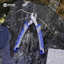 Booms Fishing Crimping Pliers Tool: 6.5in Crimper for Single Barrel - 300pcs Sleeves and Lanyard Included, XW41