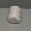 BEDELITE Fleece Throw Blanket for Couch - 300GSM Soft & Warm Fluffy Cream White Blanket, Decorative and Giftable Striped Blankets for Women, Men, 50"x60"