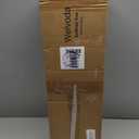 Artificial Fiddle Leaf Fig Plant Indoor 5FT Faux Fig Tree with Mocha Diamond Planter Tall Fake Floor Plant Potted Artificial Trees for Home Office Living Room Decor Indoor