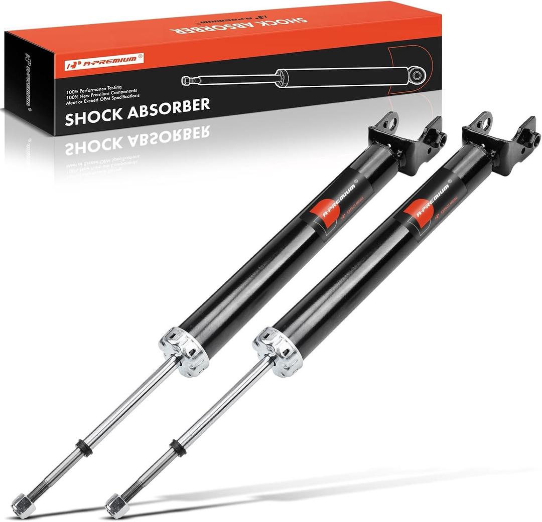 A-Premium Rear Pair (2) Shock Absorber Compatible with Nissan Altima 2007-2018, Maxima 2009-2014, Driver and Passenger Side