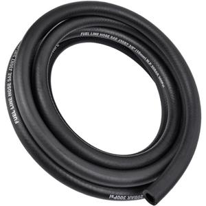1/2 Inch (12mm) ID Fuel Line,10FT Push Lock NBR Rubber Hose,Fuel Line Hose for Automotive Fuel Systems Engines (1/2" ID 10Ft)