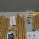 Wedding Sign Holder, Adjustable Welcome to Our Wedding Sign Stand W/Design Bundle & Leather Sign Hanging Straps, Heavy Duty Easel Stand for Sign, Wedding Seating Chart Stand, Easel for Display (Gold)