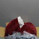 Westinghouse Christmas Electric Snuggle Throw Blankets with Foot Pocket, Wearable Heated Blanket with Sleeves, 6 Heating Levels & 2 to 10 Hours Heating Time Settings, 50 * 70"+18", Red