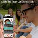 AI Smart Glasses with Chat GPT, Bluetooth Glasses with 164 Languages for Men and Women, Music Playback & Hands-Free Calls, Color-Change Lens, Voice Assistant