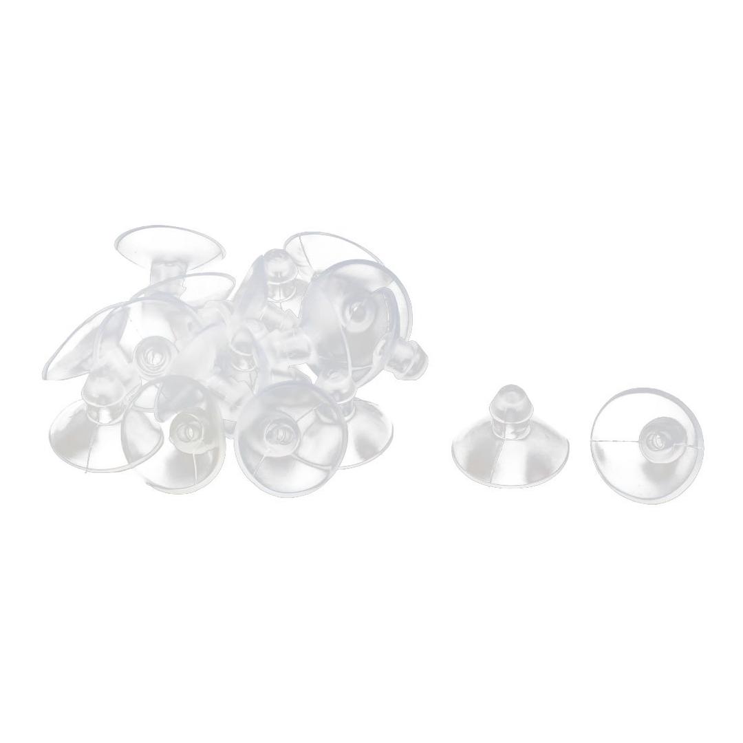 3 x uxcell Rubber Anti-Collision Table Desk Glass Sucker Hanger Pads Suction Cups 18mm Dia (Pack of 20)