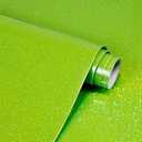 Green Glossy Contact Paper Holographic Shiny Peel Stick Wrapping Paper 15.7" X 196" Metallic Glitter Wallpaper Iridescent Contact Papers Modern Vinyl DIY Film for Countertops Furniture Shelf Drawer