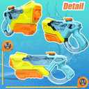 3 Pack Water Gun for Kids Adults - Long Range 600cc Super Water Blaster Soaker Squirt Gun, Summer Outdoor Toy for Boys Girls Swimming Pool, Beach, Yard, Water Fighting Play Party