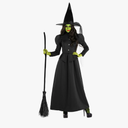 Morph Witch Costume for Women - Adult Halloween Witch Outfit - Spooky Women's Costume for Parties and Celebrations Size XL