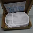 Bath Toy Storage and Organizer  3-Compartment Hanging Bathtub Toy Holder with Bottom Zipper, Quick-Drying Mesh Bag, Ideal Bath Toy Holder for Easy Access and Sorting of Toys (Large)