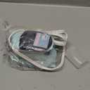 PIOMATIC Travel Iron Mini with Steam for Clothes with Dual Voltage, Portable Mini Ironing Machine with Non-Stick Soleplate, Small Iron for Sewing, Quilting and Handcraft