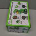 Dinosaur Shooting Boy Toys for Kids Age 3 4 5 6 7 8 - Moveable Shooting Game with Scoreboard, Light and Sound, 12 Foam Balls, Boy Toddler Toys 5-7 6-8 8-10, Competition Game Gifts (Green)