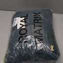 ROYAL MATRIX Women's Plus Size Puffer Jacket Packable Lightweight Hooded Quilted Spring Fall Long Puffer Coat (Dark Green)