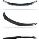 Rear Spoiler Compatible with BMW G20 3 Series & G80 M3 2019-2025, MV Style Carbon Fiber Pattern Trunk Exterior Duckbill High Kick Tail Deck Lid Wing Lip Splitter 320i 320e 330i 330e M340i M3