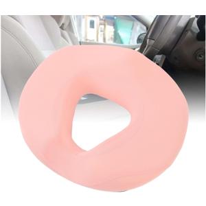 Tyenaza Donut Pillow Seat Cushion, Seat Cushion Chair Pad for Tailbone Pain Relief and Hemorrhoids, Memory Foam Seat Chair Cushion for Postpartum Pregnancy (Pink)