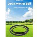 5/8" x 48 1/4" Lawn Mower Drive Belt Fits for MTD 754-0370 954-0370, Fits for MTD 600 Series, 1990 and Newer, and 750-769 Series with 36", 38" and 42" Deck
