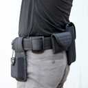 police Utility Duty Belt Rig police Molded Pouches Kit Tactical Security Guard Belt Modular Law Enforcement Military Equipment Belt 4 pack Belt Keeper