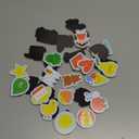 Mudpuppy Baby's First Words – Wooden Magnetic Shapes Featuring Adorable Everyday Objects for Children Ages 1 and Up