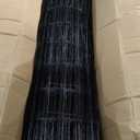 Black Vinyl Coated Wire Mesh Fence 16 Gauge, 2/3 Inch Black PVC Metal Mesh, Welded Wire Fence for Poultry Cage, Garden Fence, Pet Animal Barrier & Plant Support