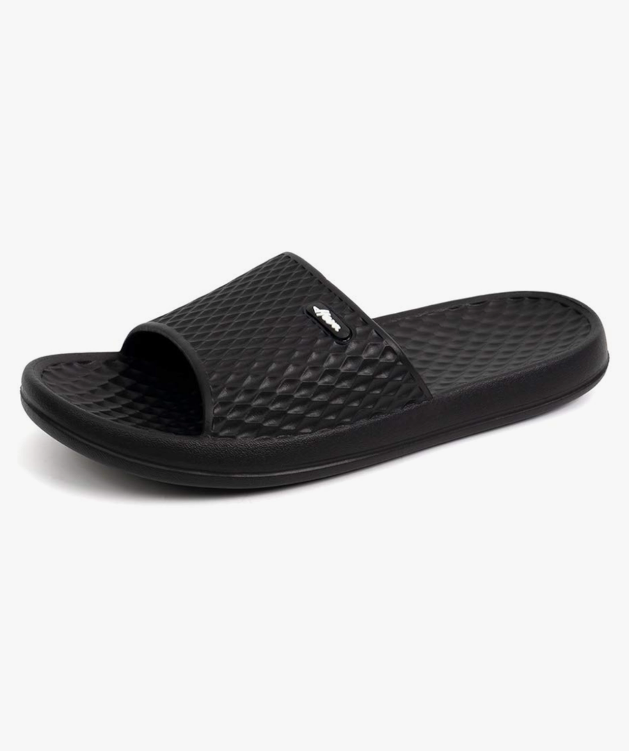 FUNKYMONKEY Womens Bathroom Shower Slippers Indoor Home Beach Non Slip Sandal,10
