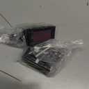 2 Pieces 12V Electronic Temperature Controller Programmable -50 to 110 Degree Celsius Heating/Cooling Thermostat Control Switch Module Ntc Waterproof Sensor Probe Dual Color LED Display Monitor