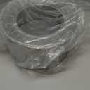 Heouvo 1 Gallon Large Dog Water Bowl No Spill,Anti Digging Lid & Rubber Bottom Spill Proof Dog Bowl, Anti Splash Mess Dripless Slow Drinking Stainless Steel Water for Sloppy Messy Drinkers Car (3.8L, Gray)