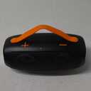 SPLASH Water Resistant Audio speaker by iLive IPX4 Resistsance Color Changing Lights, Orange 