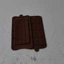 2 Pieces Silicone Break Apart Chocolate Moulds,Silicone Square Mold,Non-Stick Candy Chocolate Bar Mold,Reusable Candy Protein Silicone Chocolate Mold
 PCS Set Silicone Chocolate Bar Candy Mold