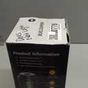 Bug Zapper Outdoor, Mosquito Zapper Indoor with Dusk to Dawn Light Sensor, 4000V Electric Fly Zapper, Waterproof Mosquito Killer, Fly Trap for Home, Patio, Kitchen, Garden - 9.8 FT Length Cable